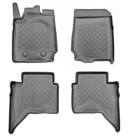 Hótálca gumiszőnyegek Ford Ranger, gyártmány 12.2015 - 10.2022, pickup karosszéria dupla kabin, facelift egyaránt | 603143