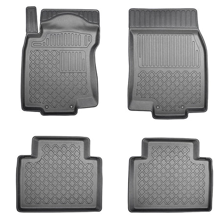 Hótálca gumiszőnyegek Nissan X-Trail T32, gyártmány 08.2014 - 12.2021, suv karosszéria 5-7 üléses, 3. üléssor nélkül | 603271