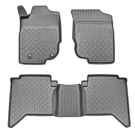 Hótálca gumiszőnyegek Toyota Hilux, gyártmány 2006 - 08.2016, pickup karosszéria dupla kabin | 603378