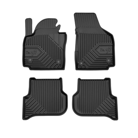 Hótálca gumiszőnyegek Volkswagen Golf Plus, gyártmány 2005 - 2014, kisbusz karosszéria rögzítő rendszerek közötti távolságok 31.5 cm vezetőnél / 30.4 cm utasnál | 77407244