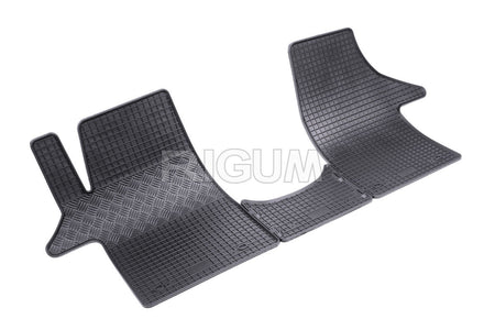 Gumiszőnyegek Volkswagen T5 Transporter, gyártmány 2003 - 05.2015, van karosszéria 3 üléses | 902778