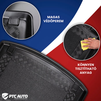 Csomagtértálca Ford Focus IV MHEV, ferdehátú karosszéria, gyártmány 09.2018 - jelen, alsó csomagtér, keskeny pótkerék | 193141