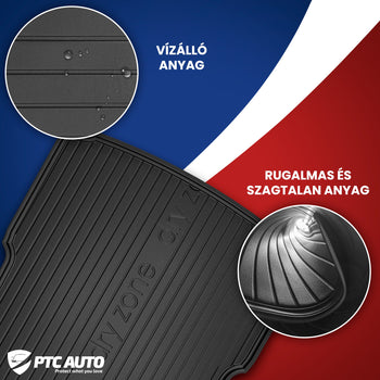 Csomagtértálca Ford Galaxy II, van karosszéria, gyártmány 06.2006 - 08.2015, 7 üléses, ledöntött 3. üléssor, magasságra állítható csomagtérpadló nélkül | DZ404595
