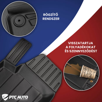 Hótálca gumiszőnyegek Volkswagen Golf 6, gyártmány 06.2007 - 08.2013, kombi karosszéria | 3D407145