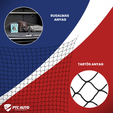 Csomagrögzítő hálók Renault Clio IV, gyártmány 10.2012 - 08.2019, ferdehátú karosszéria 5 ajtós | K0221