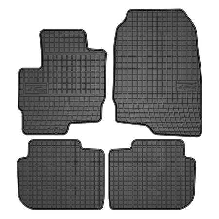 Gumiszőnyegek Mitsubishi Colt ZM, gyártmány 11.2008 - 2013, ferdehátú karosszéria 5 ajtós | ET0484