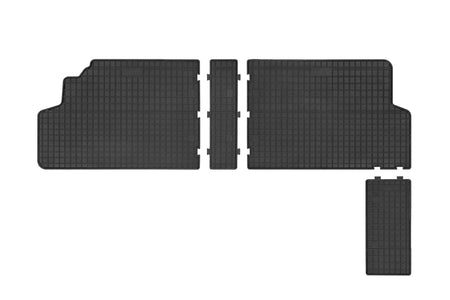 Gumiszőnyegek Fiat Scudo II, gyártmány 2007 - 2016, van karosszéria 2. üléssor | ET542971