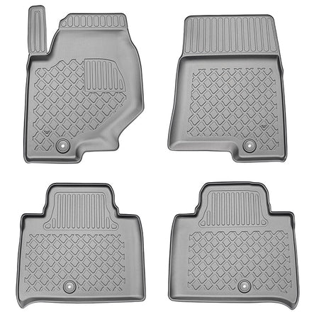 Hótálca gumiszőnyegek Ssang Yong Rexton Y400, gyártmány 11.2017 - jelen, suv karosszéria a 3. sor kivételével | 603731