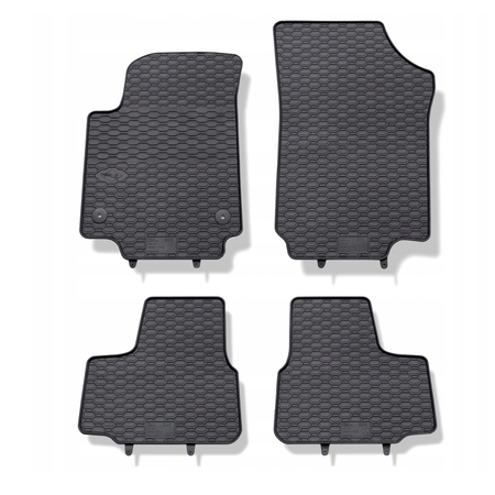 Gumiszőnyegek Skoda Citigo gyártmány 2011.10 - 2019, karosszéria ferdehátú
