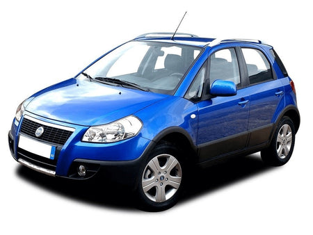 Rozsdamentes acél küszöbvédelem Fiat Sedici