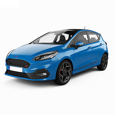 Rozsdamentes acél lábtámasz védő Ford Fiesta