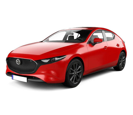 Rozsdamentes acél küszöbvédelem Mazda 3
