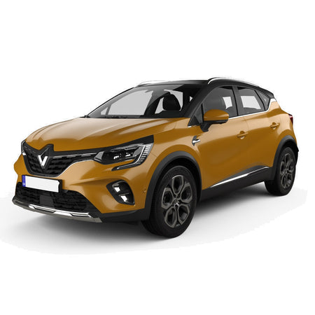 Rozsdamentes acél lábtámasz védő Renault Captur