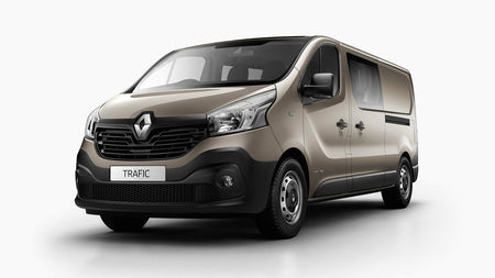 Rozsdamentes acél küszöbvédelem Renault Trafic