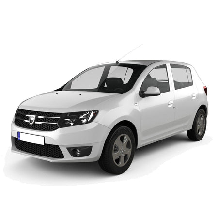 Rozsdamentes acél küszöbvédők Dacia Sandero III gyártmány 01.2021 - jelen, karosszéria ferdehátú