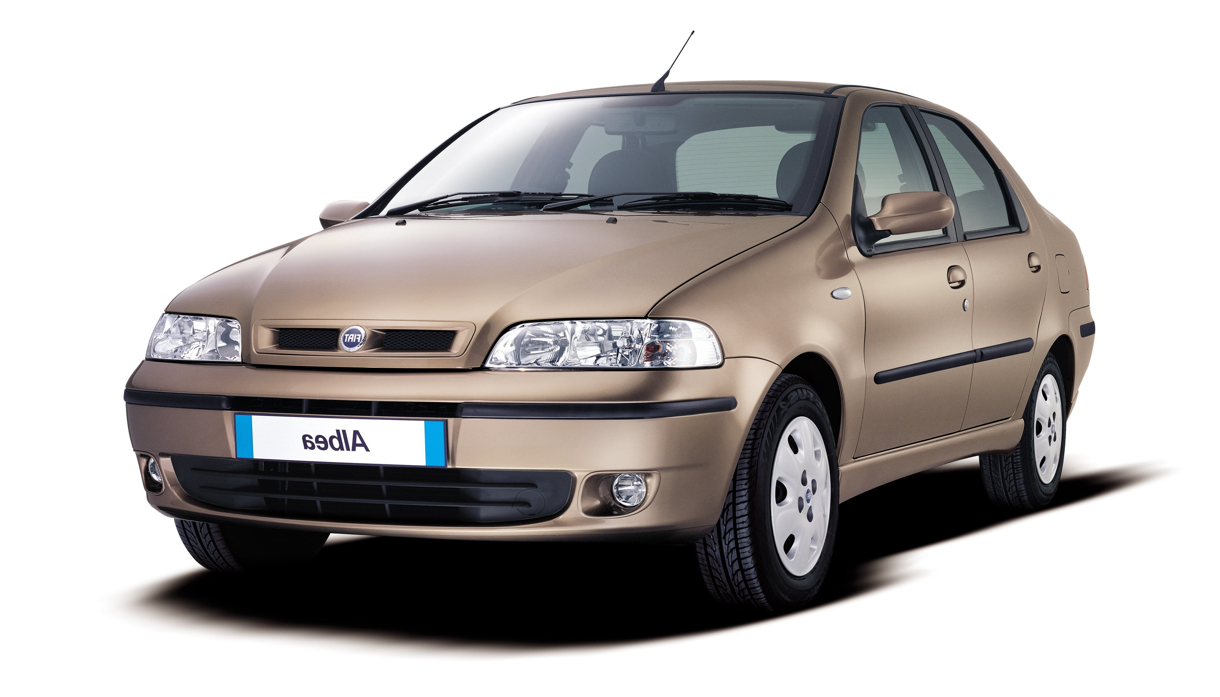Rozsdamentes acél küszöbvédelem  Albea gyártmány 2002 - 2012, karosszéria szedán