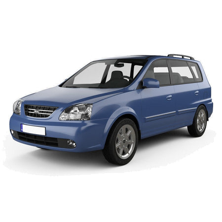 Hótálca gumiszőnyegek Kia Carens I gyártmány 07.2002 - 10.2006, karosszéria van