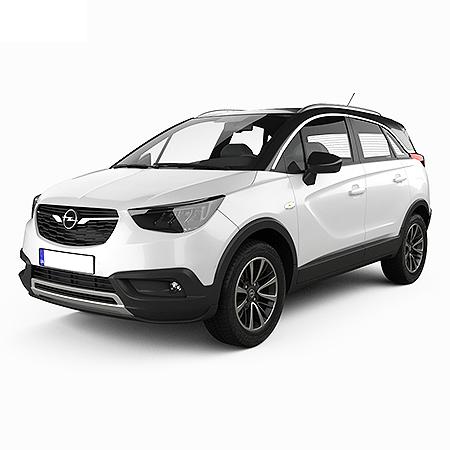 Rozsdamentes Acél Lökhárítóvédők Opel Crossland
