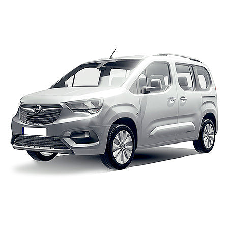 Rozsdamentes acél küszöbvédők Opel Combo D gyártmány 2012 - 12.2017, karosszéria van