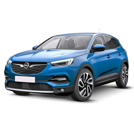 Rozsdamentes acél küszöbvédők Opel Grandland X PHEV gyártmány 11.2019 - 09.2024, karosszéria suv