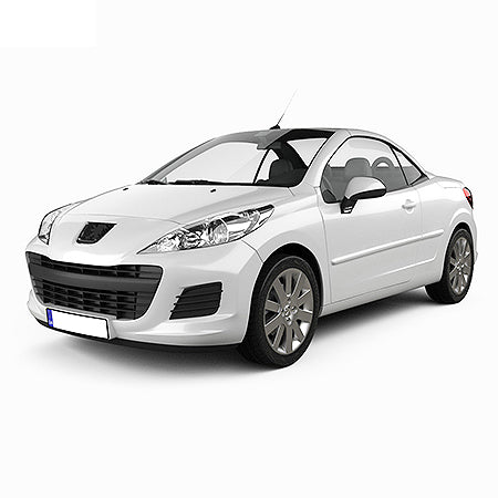 Hótálca gumiszőnyegek Peugeot 207 gyártmány 2006 - 2012, karosszéria kabrió