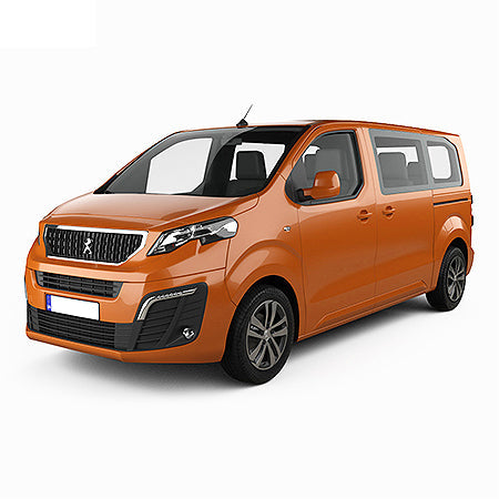 Rozsdamentes acél lökhárítóvédő Peugeot Expert Traveller Expert III Traveller gyártmány 01.2016 - jelen, karosszéria van