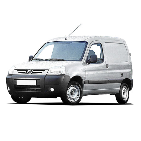 Rozsdamentes acél küszöbvédők Peugeot Partner I gyártmány 1998 - 2007, karosszéria van