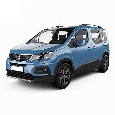 Rozsdamentes acél lökhárítóvédő Peugeot Rifter gyártmány 06.2018 - jelen, karosszéria van