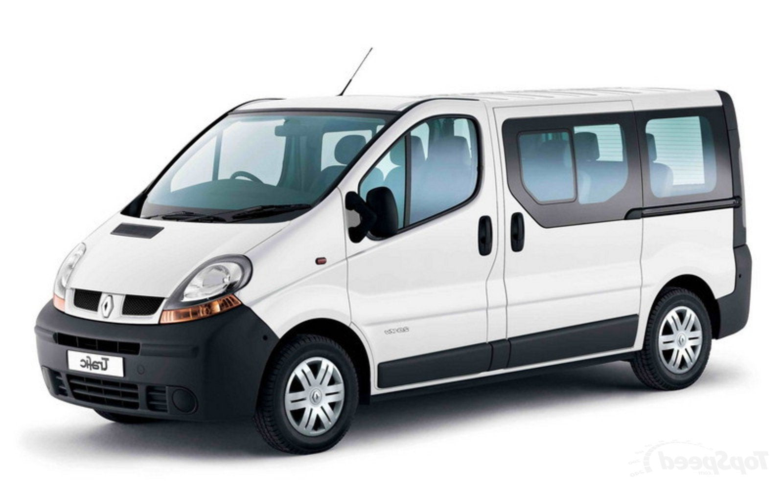 Rozsdamentes acél küszöbvédők Renault Trafic II gyártmány 09.2001 - 08.2014, karosszéria van