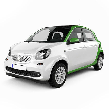 Szövetszőnyegek Smart ForFour II gyártmány 2014 - jelen, karosszéria ferdehátú