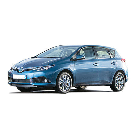 Rozsdamentes acél küszöbvédők Toyota Auris II gyártmány 01.2013 - 12.2018, karosszéria ferdehátú