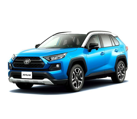 Rozsdamentes Acél Lökhárítóvédők  RAV4 V gyártmány 2019.01 - jelen, karosszéria suv