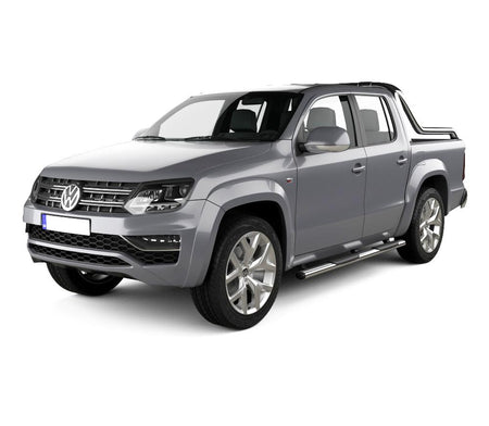 Rozsdamentes acél küszöbvédők Volkswagen Amarok gyártmány 08.2010 - 2020, karosszéria pickup