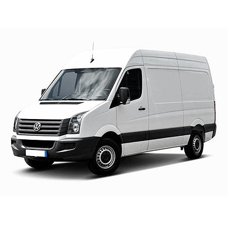 Rozsdamentes acél küszöbvédők Volkswagen Crafter gyártmány 2006 - 2017, karosszéria van