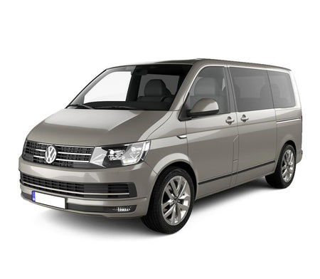 Rozsdamentes acél lökhárítóvédő Volkswagen T6 Transporter gyártmány 06.2015 - 2019, karosszéria van