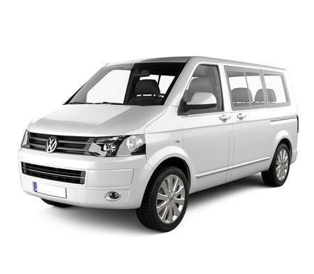 Rozsdamentes acél küszöbvédők Volkswagen T6 gyártmány 2003 - 05.2015, karosszéria van