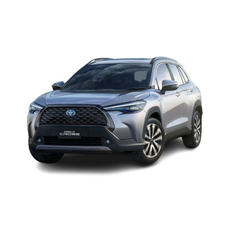 Rozsdamentes acél küszöbvédők Toyota Corolla Cross Hybrid gyártmány 11.2022 - jelen, karosszéria suv