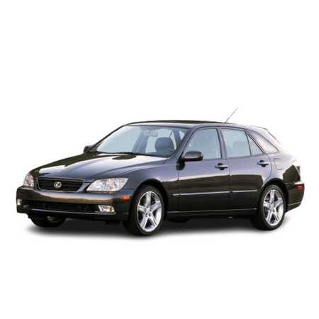 Hótálca gumiszőnyegek Lexus IS I gyártmány 1998 - 2005, karosszéria kombi