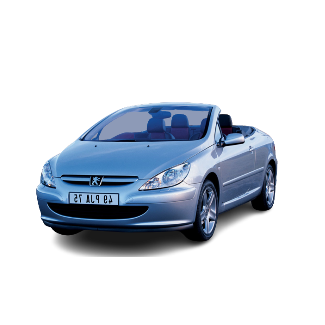 Szövetszőnyegek Peugeot 307 CC gyártmány 2003 - 2008, karosszéria kabrió