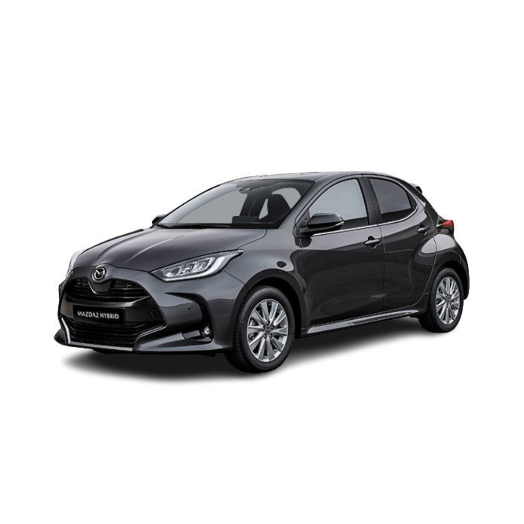 Rozsdamentes acél küszöbvédők Mazda 2 Hybrid gyártmány 2022 - jelen, karosszéria ferdehátú