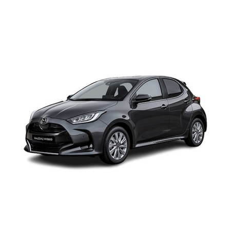 Rozsdamentes acél küszöbvédők Mazda 2 Hybrid gyártmány 2022 - jelen, karosszéria ferdehátú