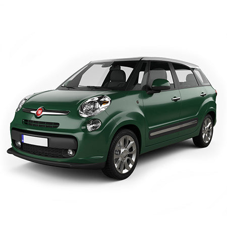 Rozsdamentes Acél Küszöbvédők Fiat 500 L 2012 jelen