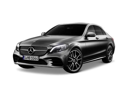 Rozsdamentes Acél Küszöbvédők Mercedes C Osztály