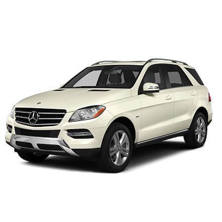 Rozsdamentes Acél Küszöbvédők Mercedes ML
