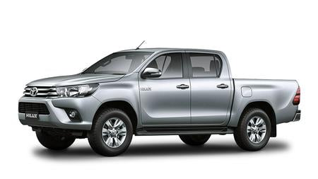 Rozsdamentes Acél Küszöbvédők Toyota Hilux