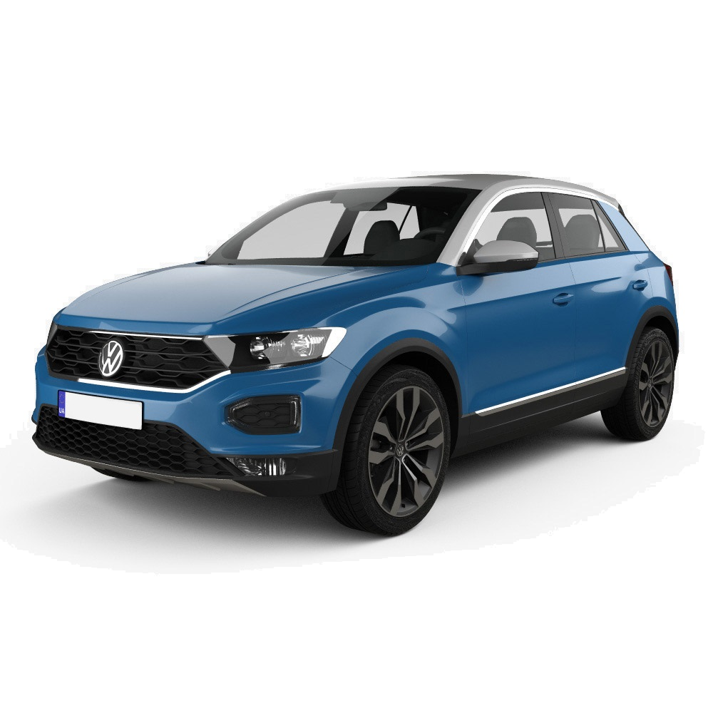 Rozsdamentes Acél Küszöbvédők Volkswagen T-Roc