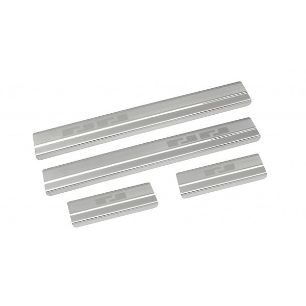 Rozsdamentes acél küszöbvédők Toyota C-HR Hybrid, gyártmány 2024 - jelen, suv karosszéria | 08-0714