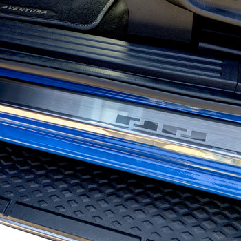 Rozsdamentes acél küszöbvédők Volkswagen Amarok, gyártmány 2022 - jelen, pickup karosszéria | 08-1206