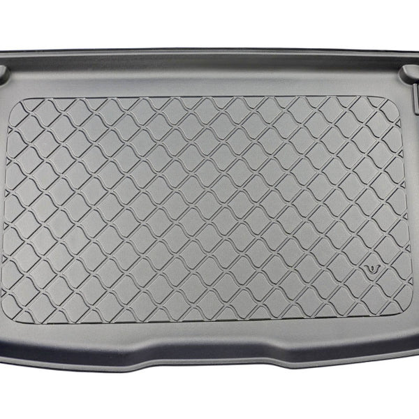 Csomagtértálca Dacia Sandero Stepway Sandero III Stepway, ferdehátú karosszéria, gyártmány 01.2021 - jelen, felső csomagtér, magasságra állítható csomagtérpadló nélkül | 193062GRD