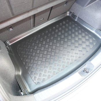 Csomagtértálca Cupra Leon e-Hybrid, ferdehátú karosszéria, gyártmány 10.2020 - jelen, felső csomagtér, áthelyezhető csomagpadló felső állásban | 193083BSC